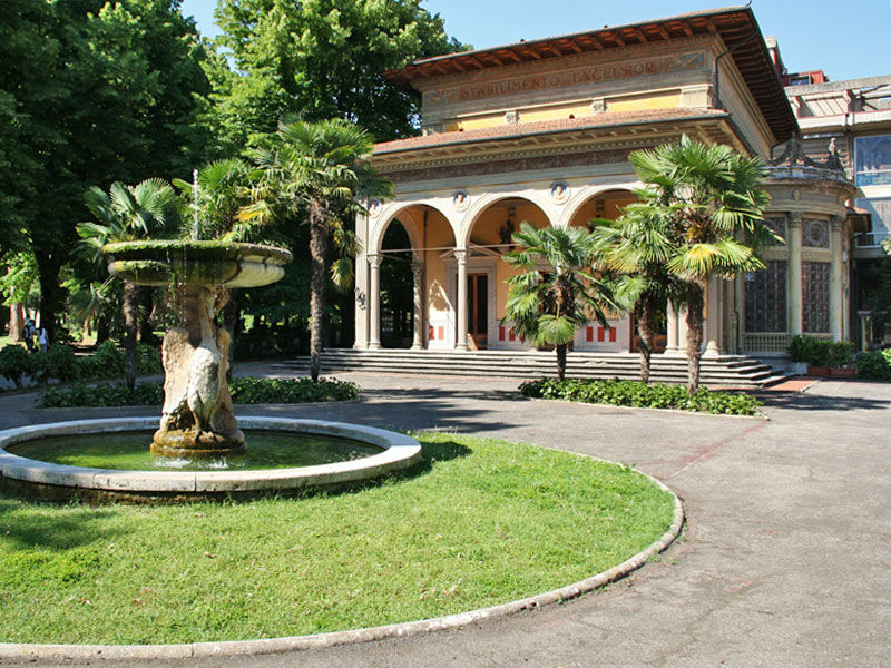 Hotel Francia E Quirinale Montecatini Terme Exterior foto